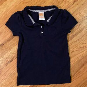 Sz 6 Gymboree Girls Navy Polo Uniform NWOT